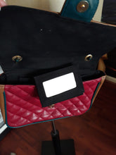 Load image into Gallery viewer, Vintage Leather Color Blocked Bag (A112)

