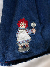 Load image into Gallery viewer, Vintage Raggedy Ann Denim Dress (K54)
