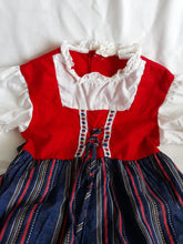 Load image into Gallery viewer, Vintage Girl&#39;s Peasant Dress (K53)
