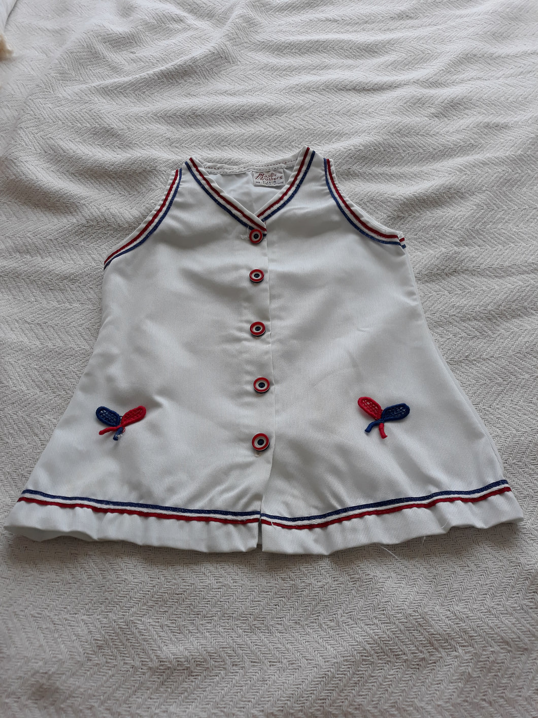 Vintage Little Girl's Tennis Dress (K56)