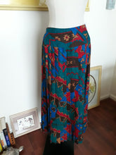 Load image into Gallery viewer, Vintage Ethnic Print Skirt (H93)
