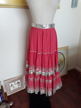 Load image into Gallery viewer, Vintage Ethnic Tiered Skirt (H91)
