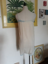 Load image into Gallery viewer, Vintage One Piece With Blue Trim Sleepwear (E51)
