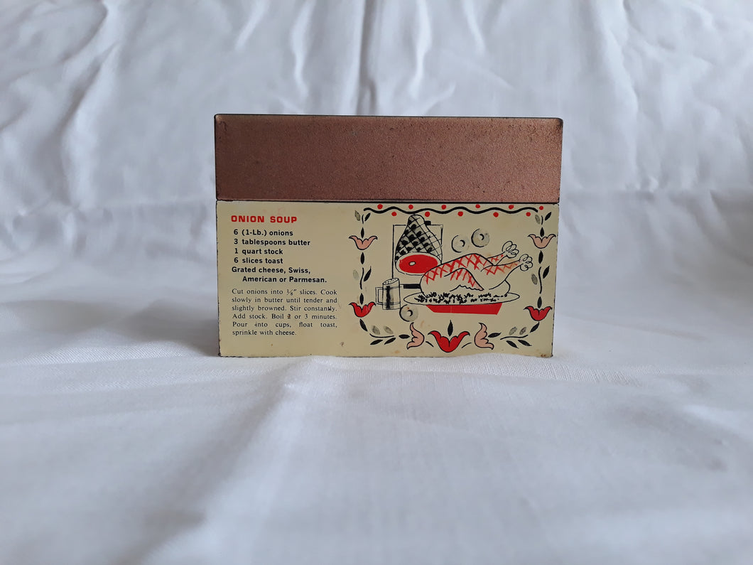Vintage Recipe Box (HW 254)