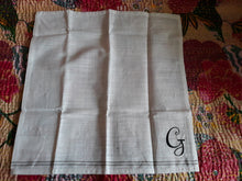 Load image into Gallery viewer, Set of 4 Monogram Napkins (HW 291/292)
