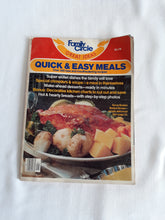 Load image into Gallery viewer, Vintage Cookbook &quot;Quick and Easy Meals&quot; (HW 368)
