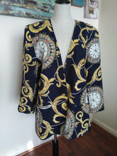 Load image into Gallery viewer, Vintage Nautical Pattern Blazer (G36)
