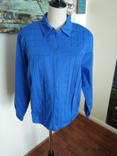 Load image into Gallery viewer, Vintage Pintucked Zip Up Jacket (G44)
