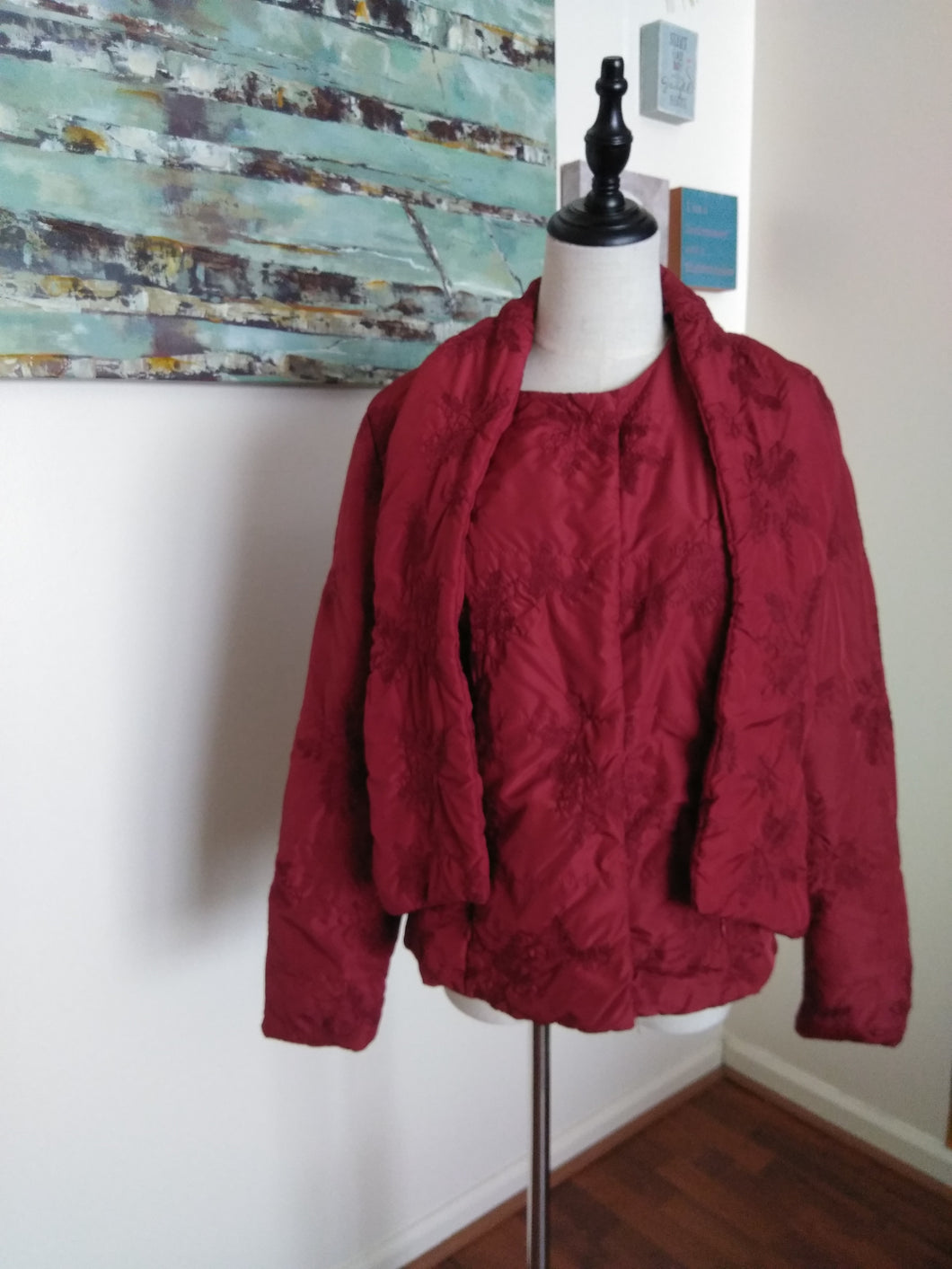 Vintage Quilted Coat (G43)