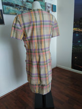 Load image into Gallery viewer, Vintage Plaid Layered Dress (D110)
