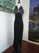 Load image into Gallery viewer, Vintage Column Halter Style Dress (D144)
