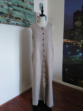 Load image into Gallery viewer, Vintage Tweed Maxi Dress (D150)
