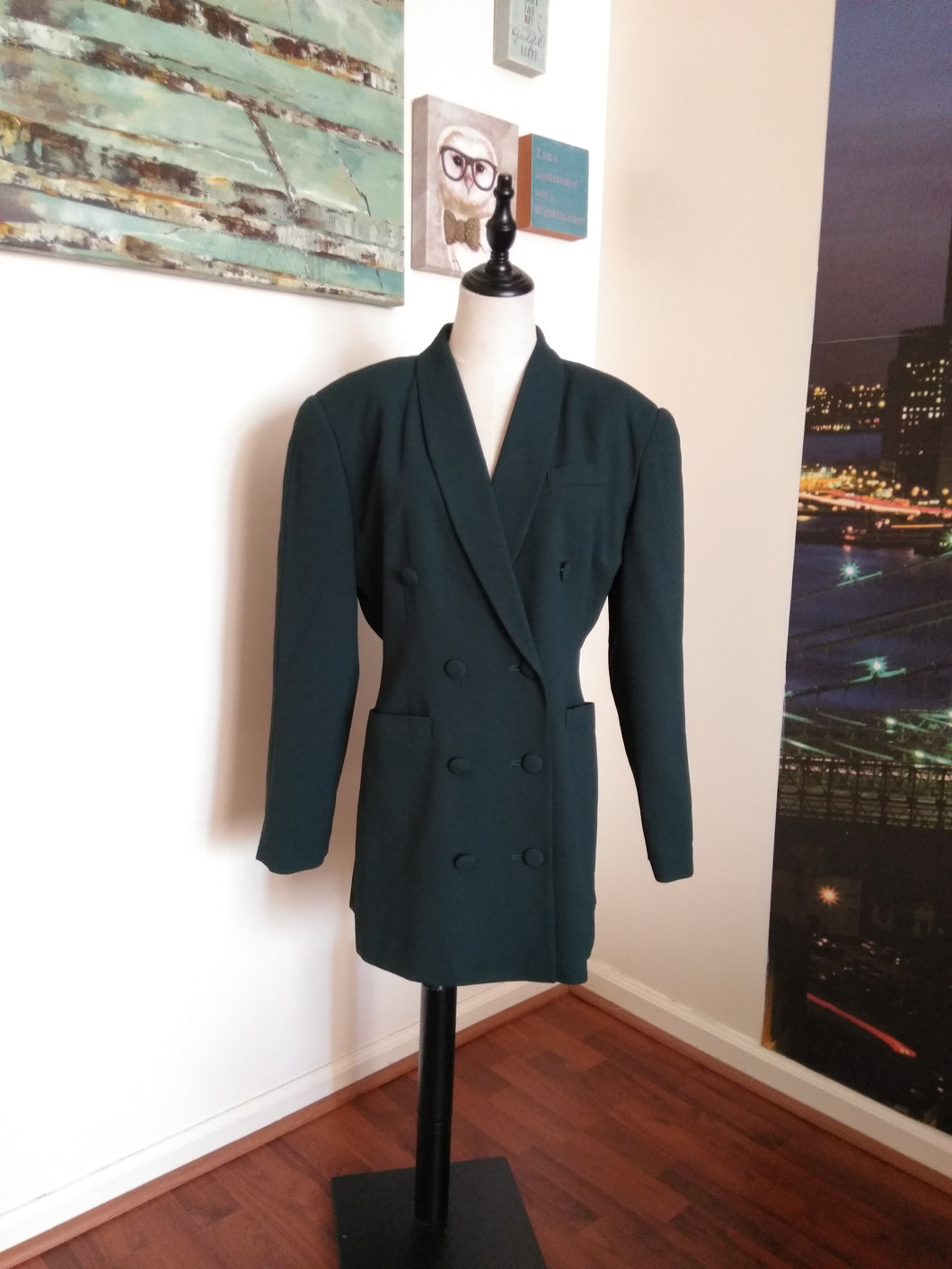 Vintage Double Breasted Blazer (G57)