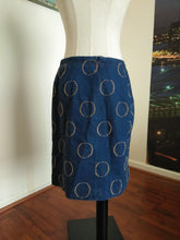 Load image into Gallery viewer, Vintage Escada Denim Skirt (H85)
